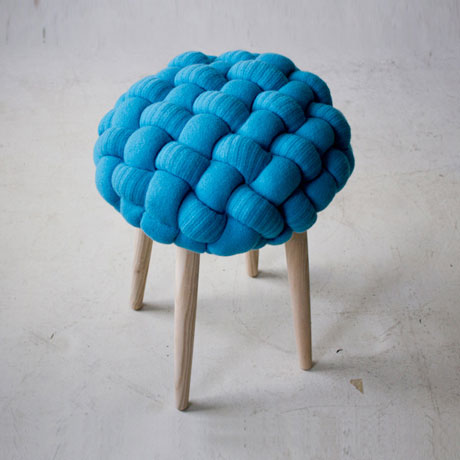 Knit stools by Claire-Anne O’Brian  - cover