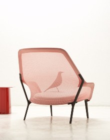 The Slow Chair, by Ronan and Erwan Bouroullec, performs double duty. While the comfy armchair could work in your living room, it can also go in your sunroom or temporarily outdoors. Designed for Vitra