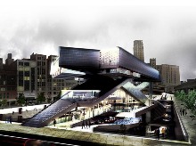 Roy Peer Blurs the transition from past to present in Detroit building