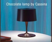 Chocolate lamp from Cassina
