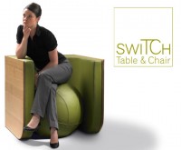 SwiTCh table and chair
