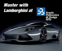 Master with Lamborghini in Milan