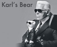 Karl Lagerfeld bear