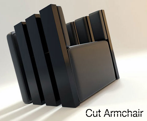 Cut Armchair  Filippo Ghezzani 1