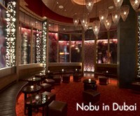 Nobu Restaurant in Dubai by Rockwell Group