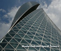 Mode-Gakuen Spiral Towers, Nagoya City, Japan
