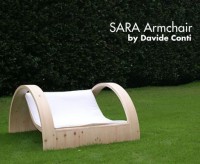 SARA Armchair by Davide Conti