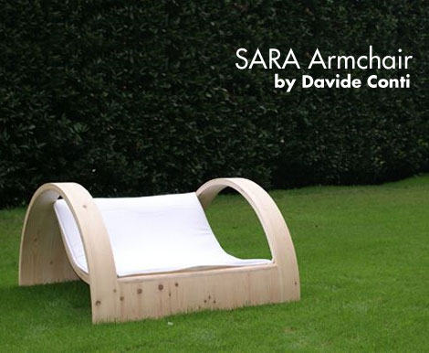 SARA Armchair by Davide Conti 1