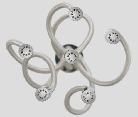 Sculpture showerhead by Vado 2