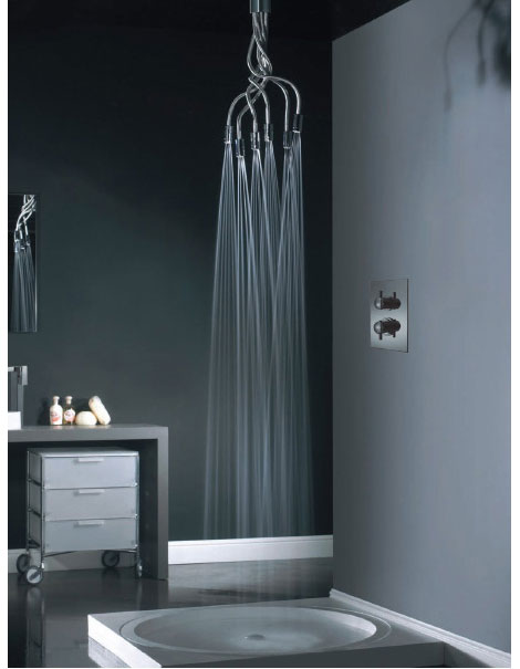 Sculpture showerhead by Vado 3