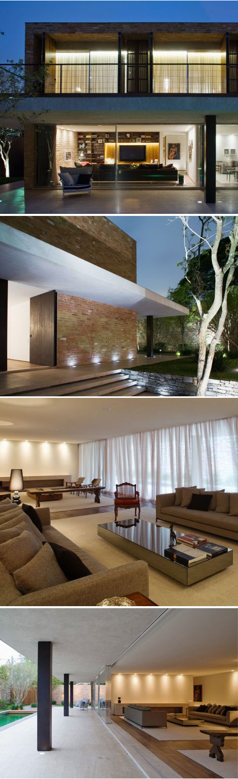 Tijolinho House by Marcio Kogan 4