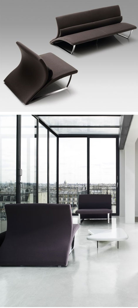 Lilium Sofa and Chair by Victor Boëda 2