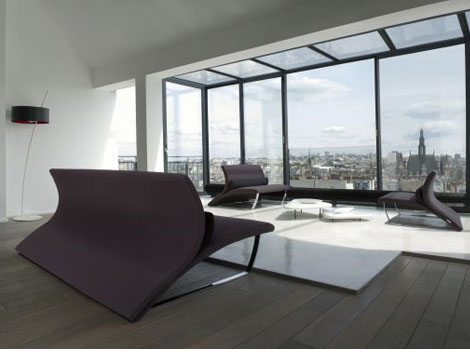 Lilium Sofa and Chair by Victor Boëda 3