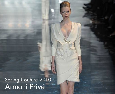 Spring Couture 2010 Armani Privé 1
