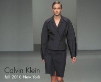Calvin Klein fall 2010 New York