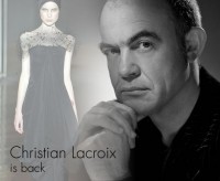 Christian Lacroix is back