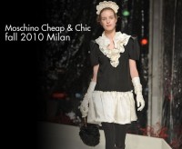 Moschino Cheap & Chic fall 2010 Milan