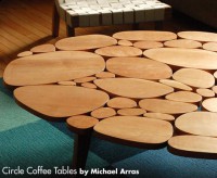 Circle Coffee Tables by Michael Arras