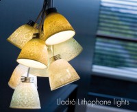 Lladró Lithophane lights