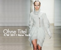Ohne Titel F/W 2011 New York