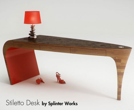 Stiletto Desk by Splinter Works