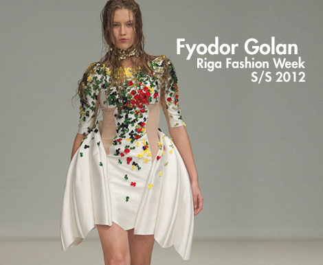 Fyodor Golan Riga Fashion Week S/S 2012