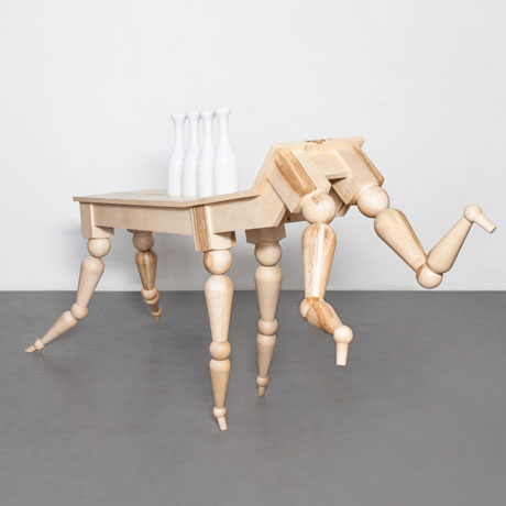 Artistic Table Miming Zoomorphic Motion - cover