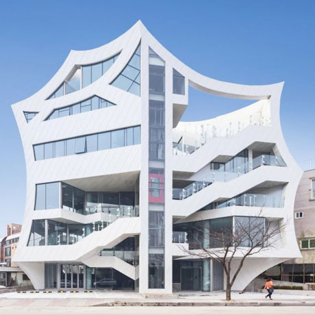 Sculptural Building by a Korean Architect Studio - cover