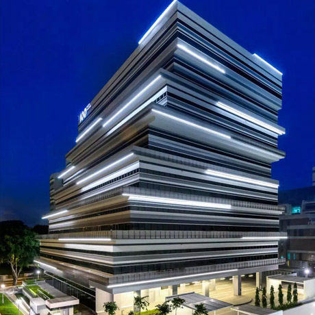Ziggurat Style Office Building - cover