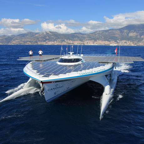 The largest solar-powered yacht in the world - cover