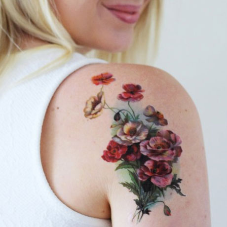 Temporary tattoos “Tattoorary” by Wilma Boekholt - cover