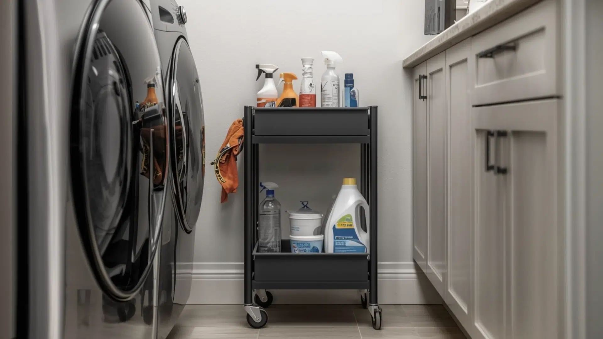A Slim Rolling Cart 