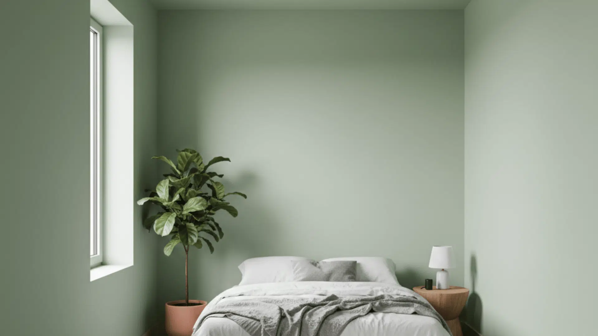 Ceiling To Wall Continuous Painting