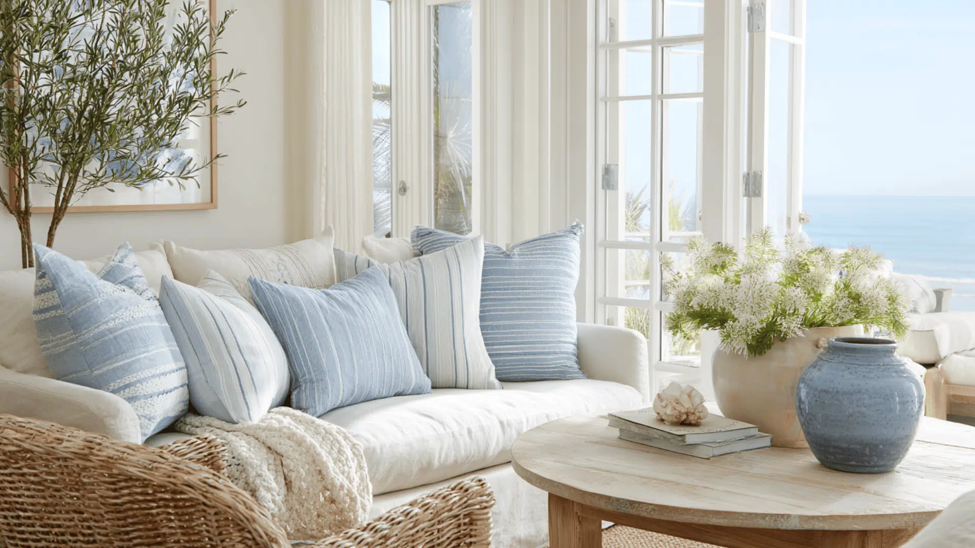 Coastal Cozy Sunroom