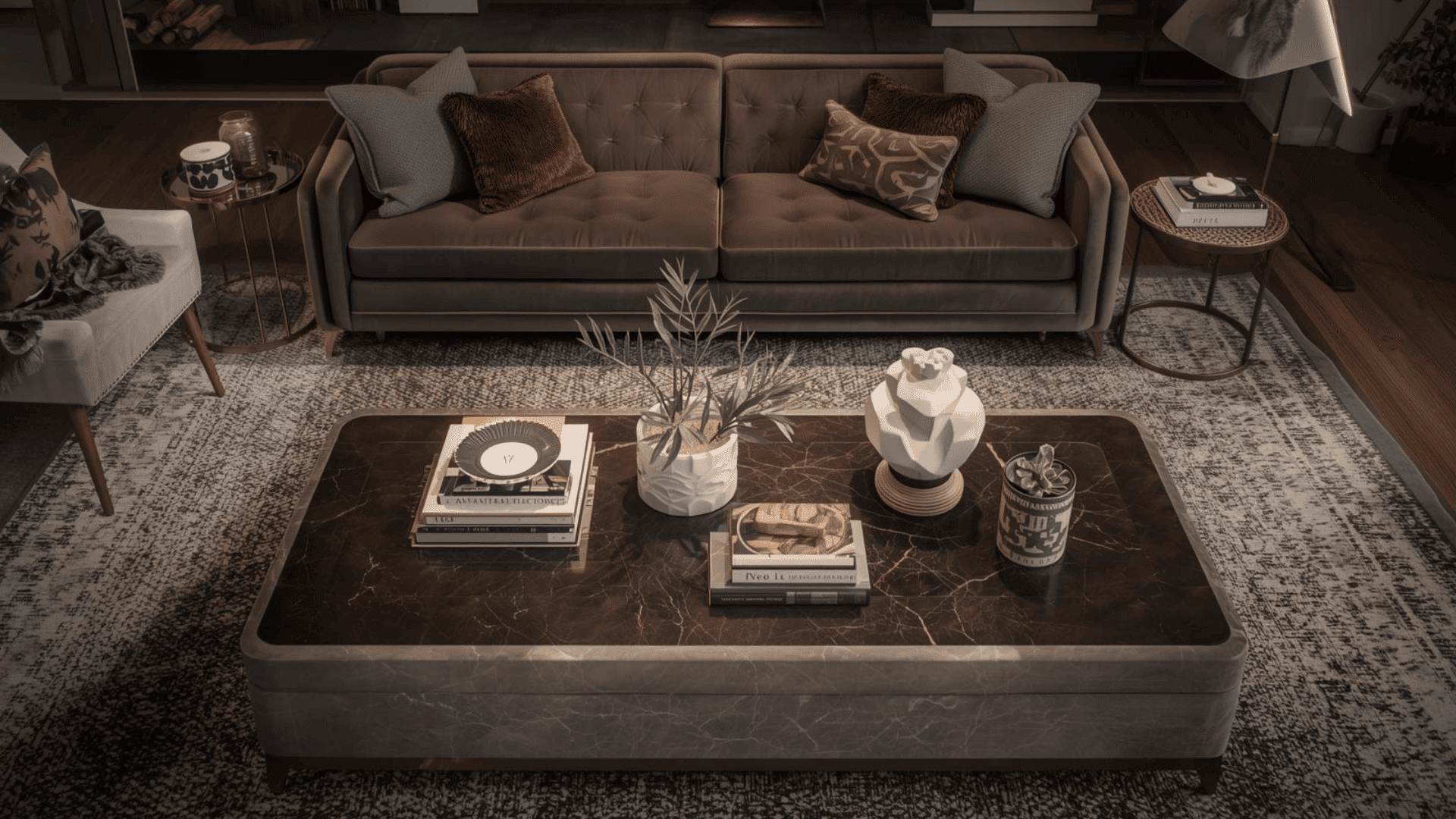 Coffee Table And Side Table