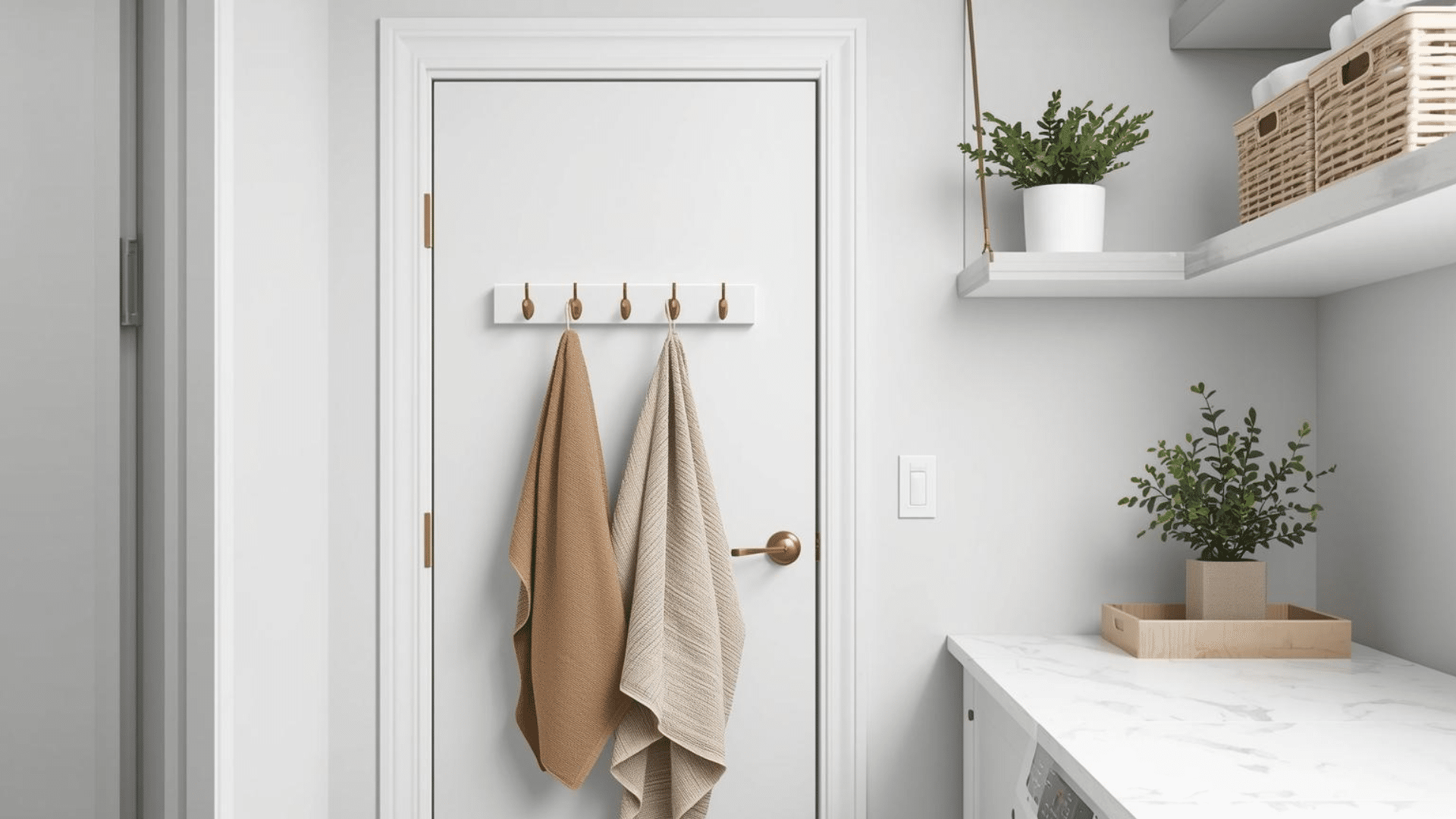 _Hooks On The Back Of The Door