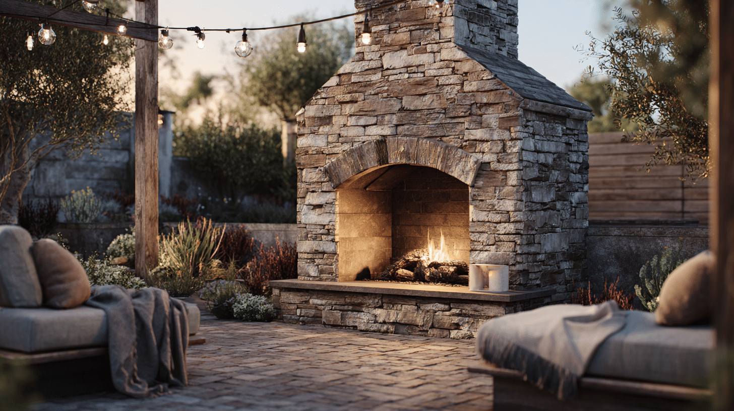How to Build Outdoor Fireplace