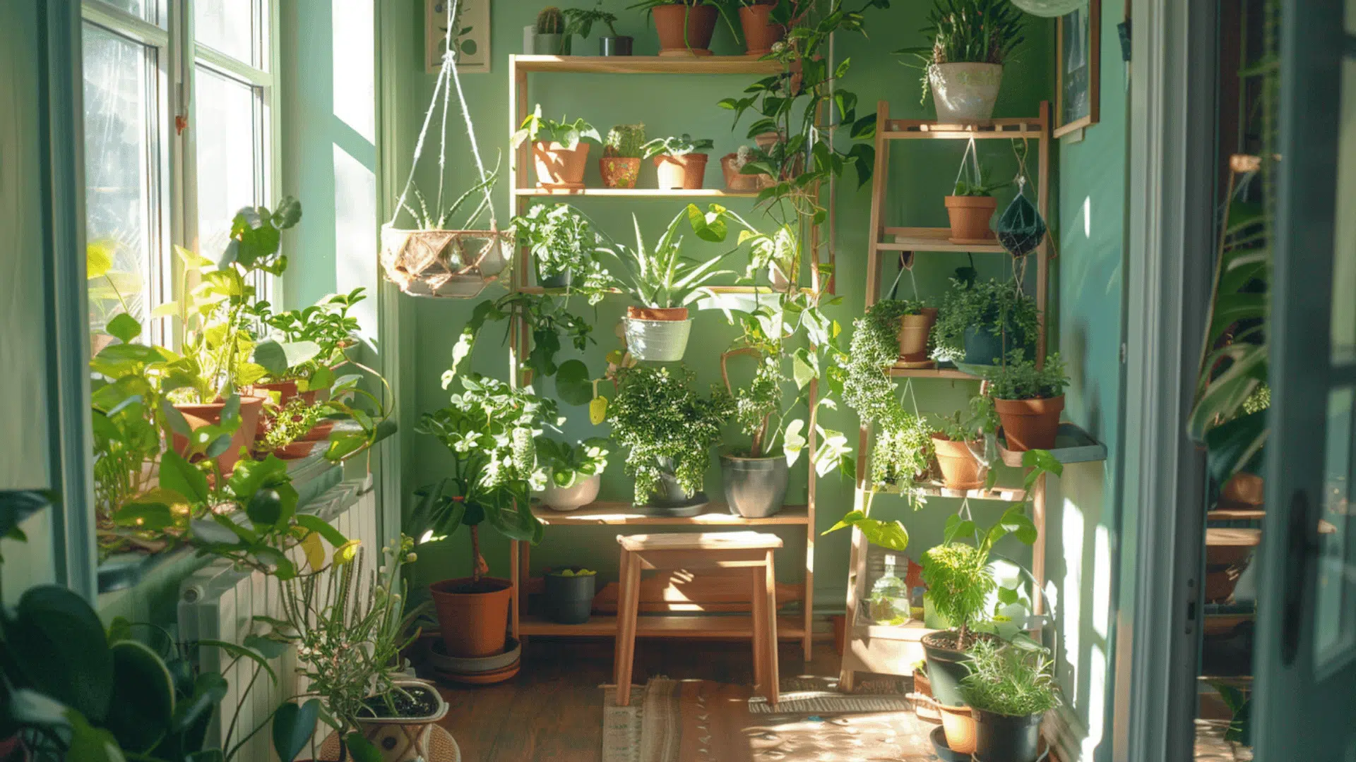 Indoor Garden Sunroom