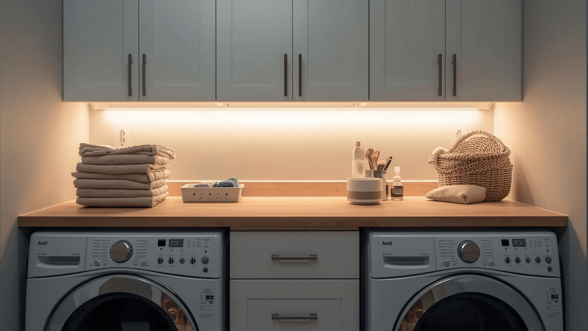 LED Strip Lighting Under Cabinets