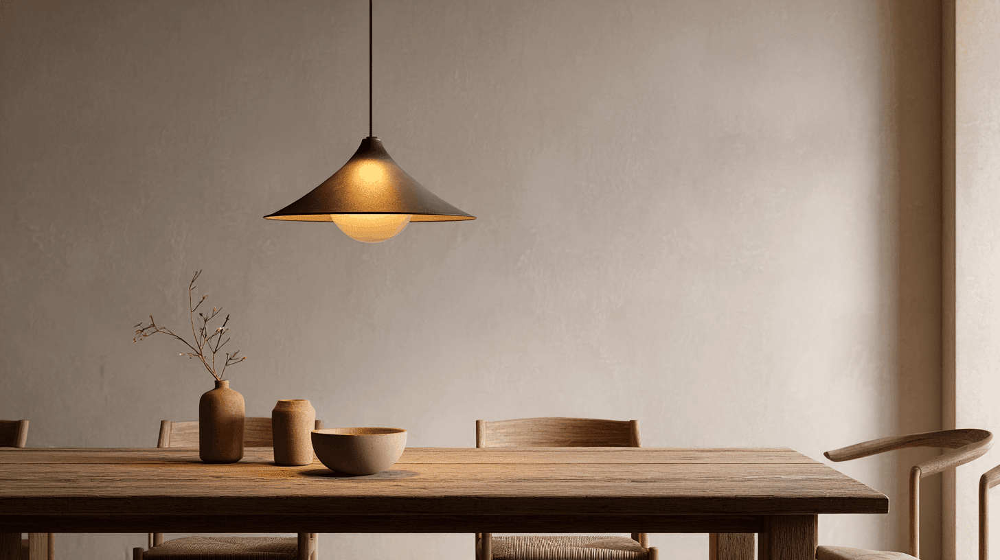 Low Hanging Warm Light