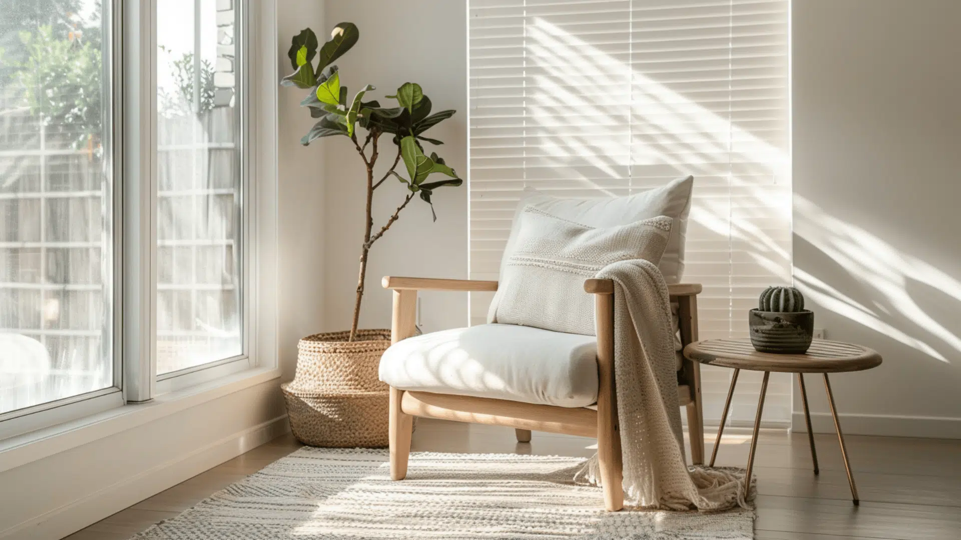 Minimalist Sunroom Nook