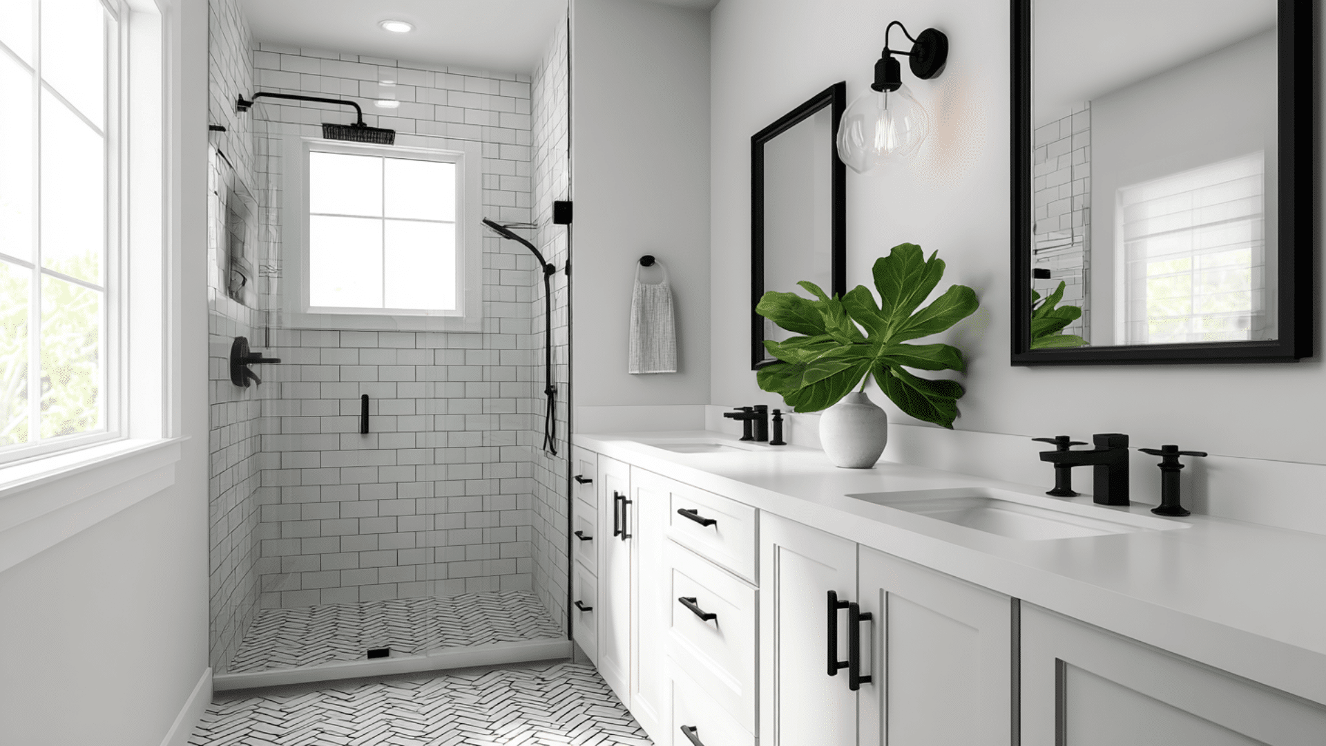 Modern Contrast Masterpiece In Black And White