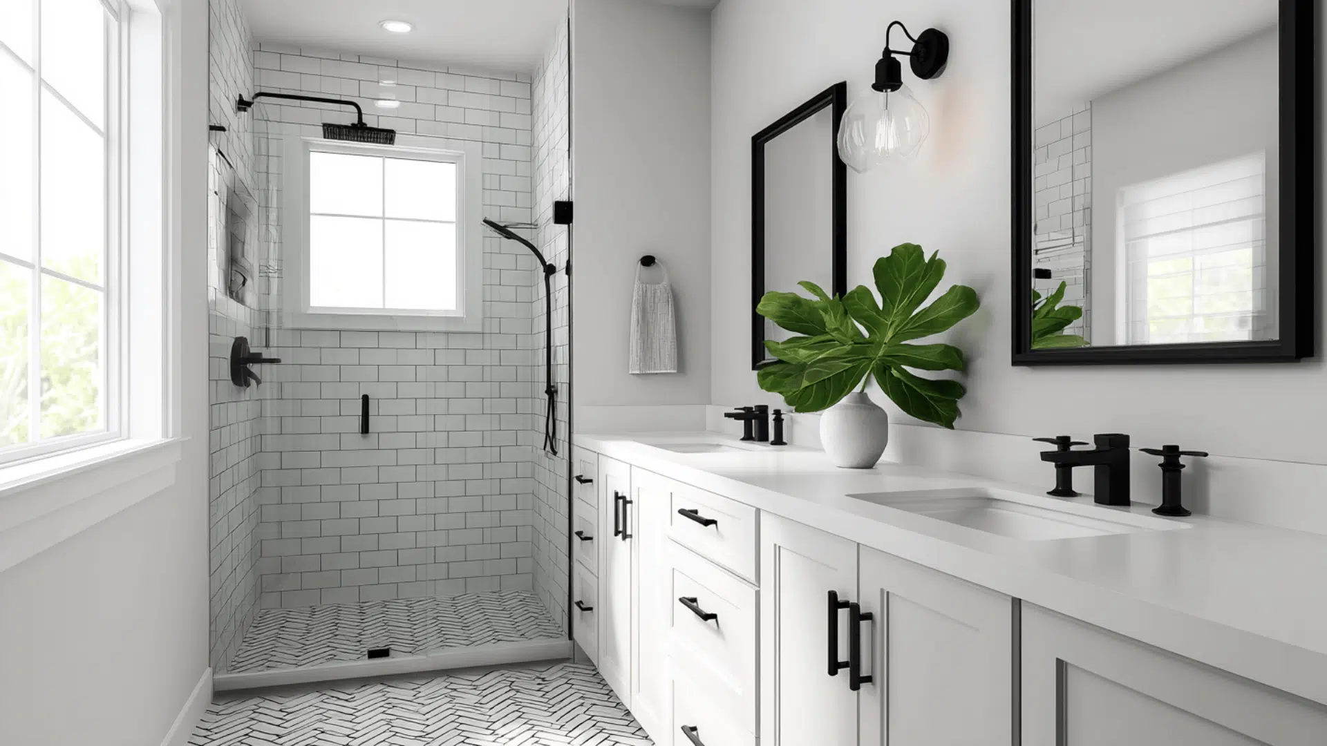 Modern Contrast Masterpiece In Black And White