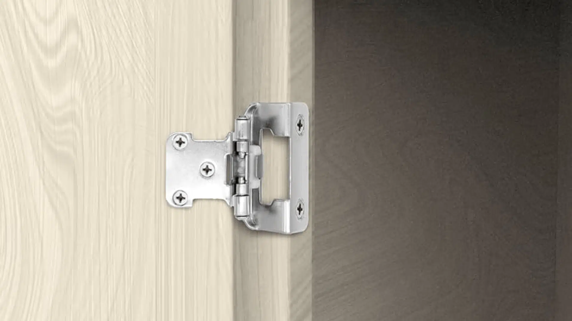 Partial Overlay Cabinet Hinge
