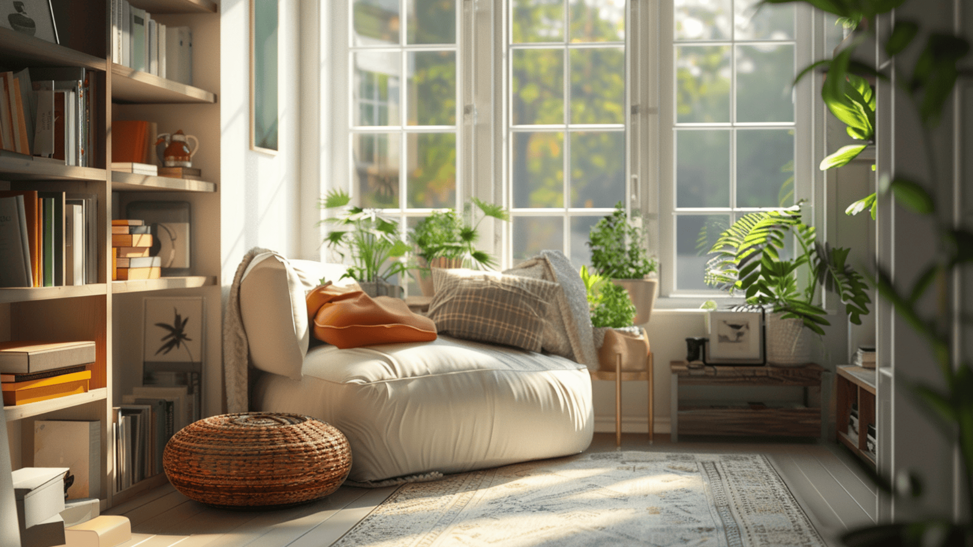 Personalized Cozy Sunroom