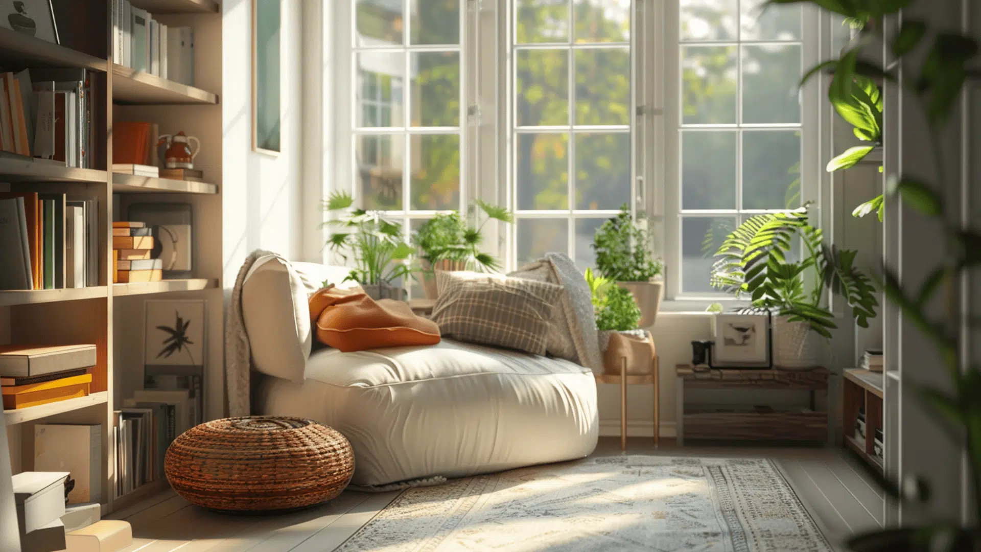 Personalized Cozy Sunroom