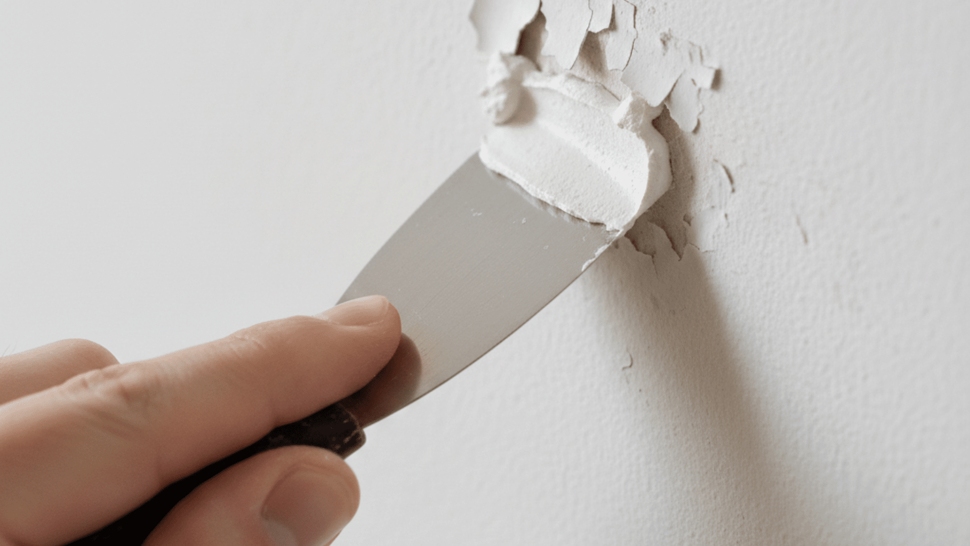 Pressing filler into the chip