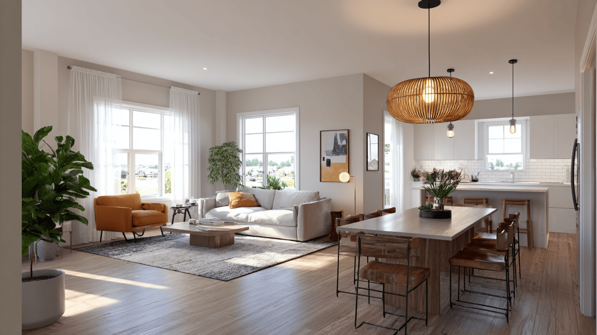 Statement Lighting To Mark Each Zone