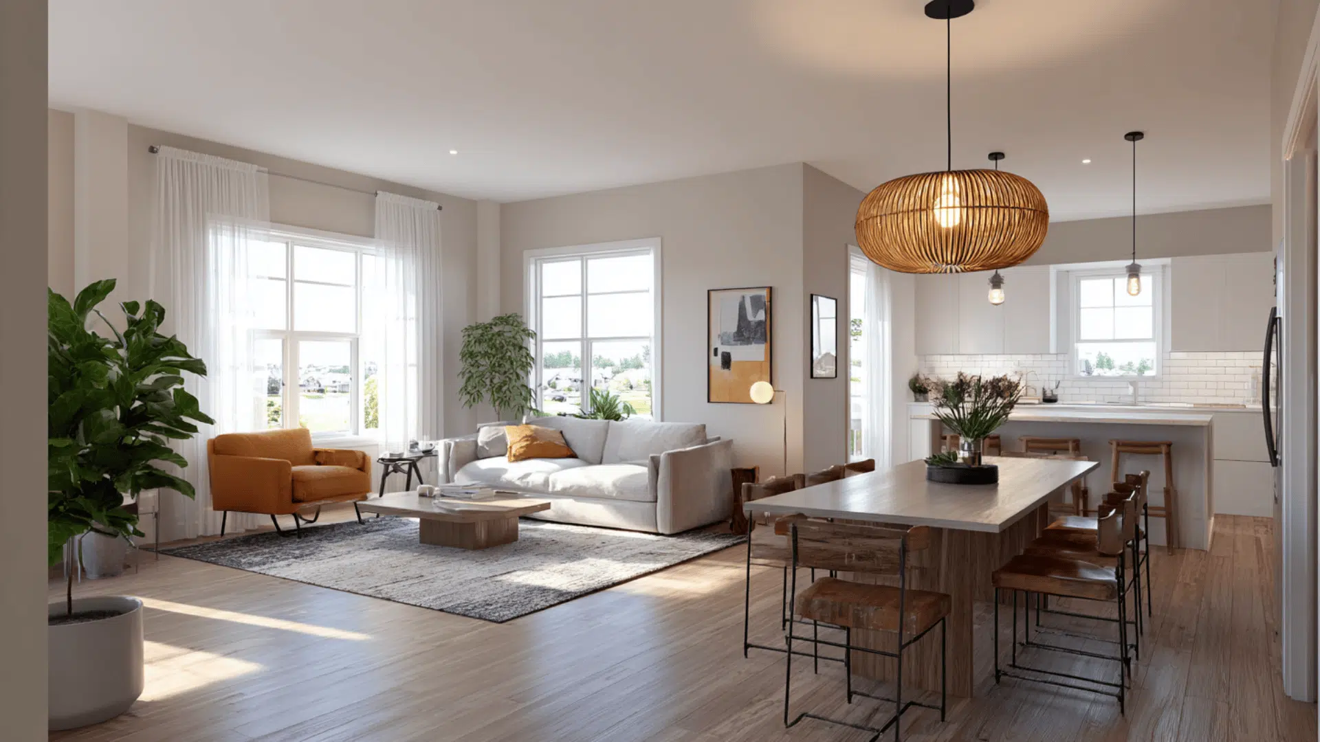 Statement Lighting To Mark Each Zone