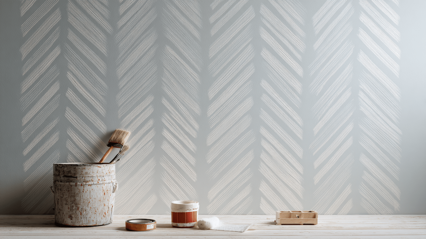 Stenciled Quotes or Shapes